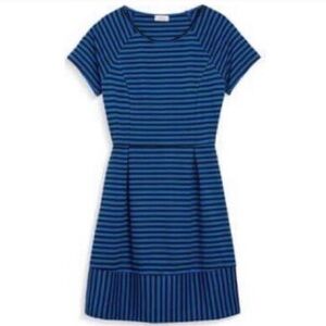 Pixley Blue & Black Striped Dress